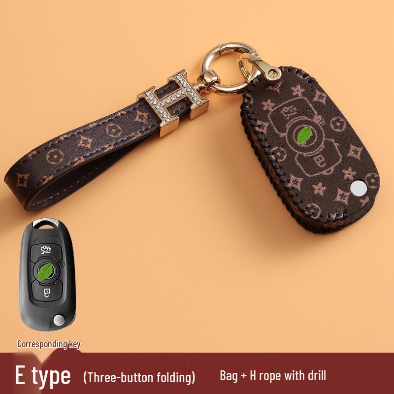 21 Buick Key Cover: New Excelle, Encore, Verano XT, LaCrosse, Regal - Stylish Women's Car Key Case