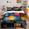 Colorful Abstract Wooden Pattern Bedding Duvet Cover Set Duvet Cover Pillowcases (1 * Duvet Cover 2 * Pillowcases, without duvet insert)
