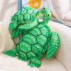 Realistisches Meeresschildkröte Tier Plüschtier Niedliche Simulation Schildkröte Stofftier Babypuppe Super Weich Gefüllt Heimdeko Kissen Geschenk
