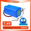 18650 Cylindrical Lithium Battery Pack 7.4V (1200-4400) mAh with Protection Board