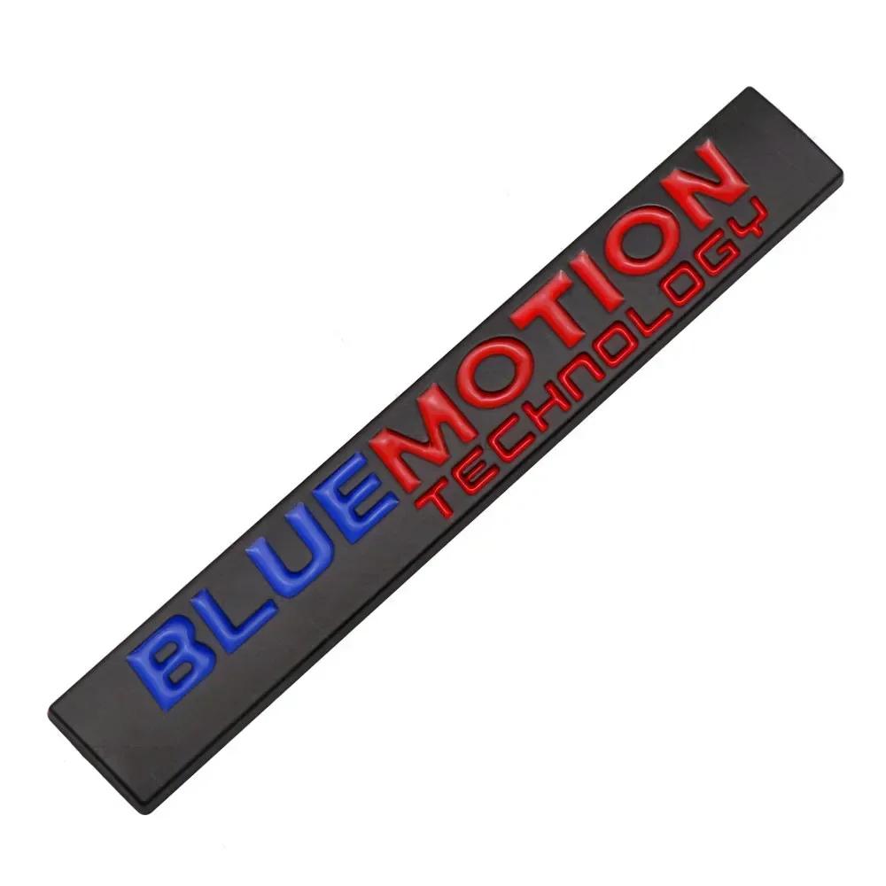 AABLF1 3D Metal Car Trunk Grill Badge Bluemotion Emblem Stickers For VW Passat B8 Polo Golf 6 7 Logo Bluemotion Volkswagen Accessories
