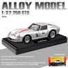 1/32 Scale Ferrari 250-GTO Car Model Simulation Alloy Super Sports Car Boy Toy Car Collection Ornaments Suitable for Giving Children Toy Gifts