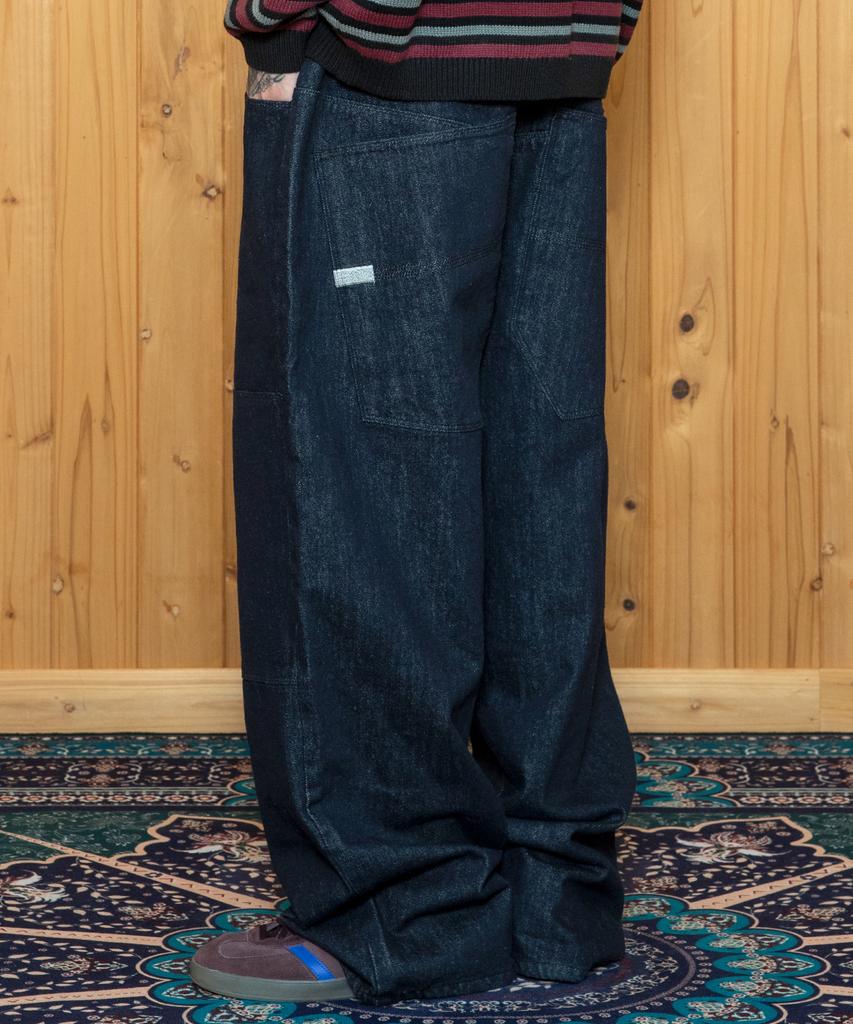 XTONZ Xp309 O.G Baggy Denim Pants (Indigo)