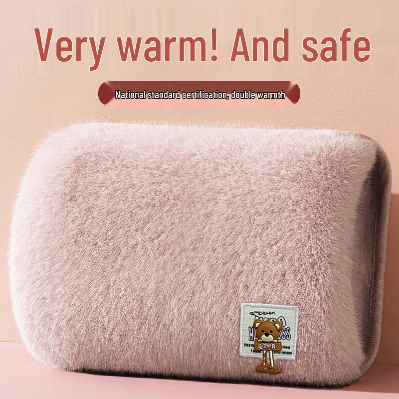 Rechargeable Explosion-Proof Electric Hot Water Bag with Auto Power-Off for Hand, Baby, and Bed Warming