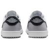 Air Jordan 1 Retro Low OG Barons Herren Sneakers Weiß Schwarz Wolf-Grau CZ0790-110