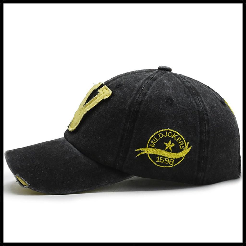 Sun CZA400 [White Fang] Hat, Cap, Denim, Sports, Casual, Protection, Vintage, Men's, Women's, (Gray)