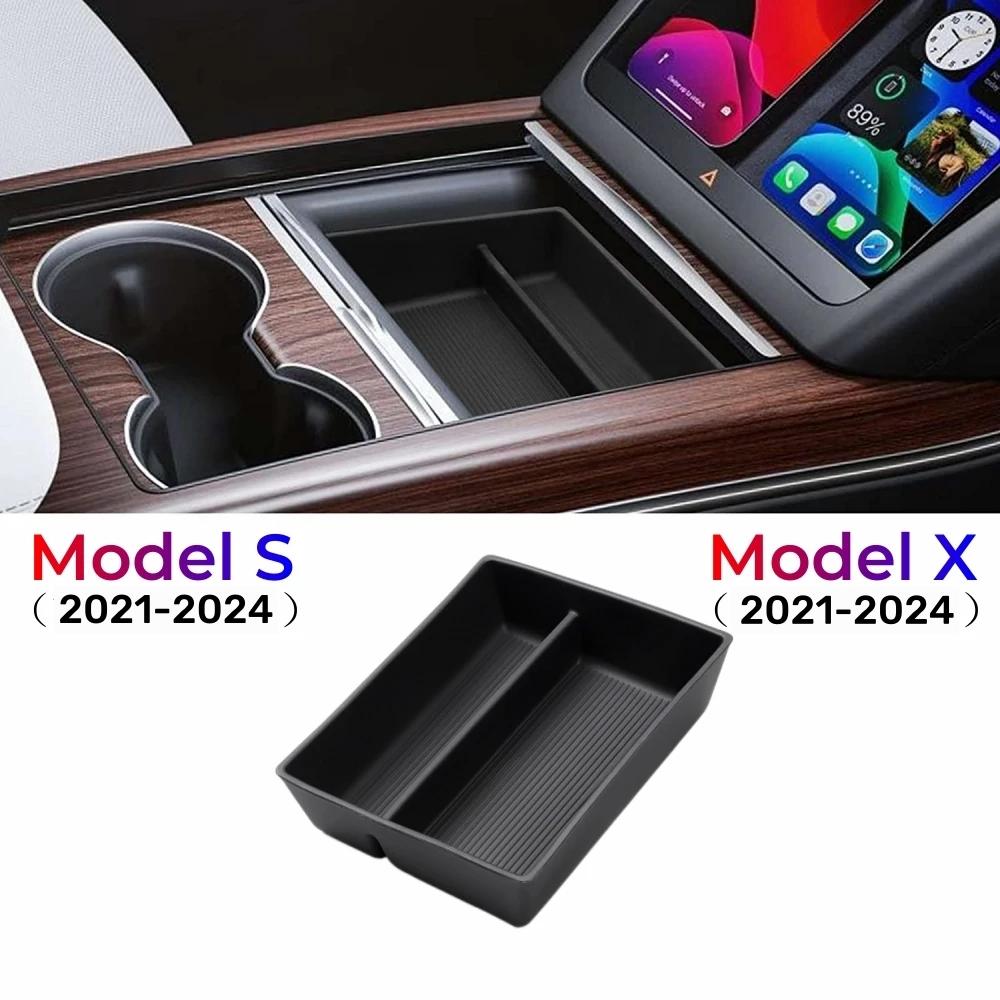 

Center Console Organizer Tray For Tesla Model S Model X Plaid/Long Range 2025 2025 2025 2025 Front Center Console Storage Box