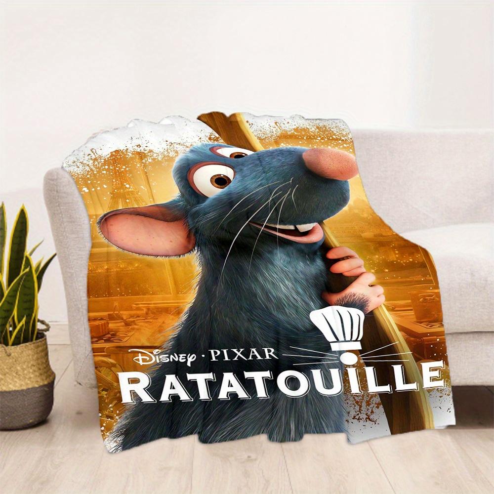 1pc, Disney Ratatouille Blanket Seasonal Gift for Friend, Living Room, Travel, Camping, Car Blankets