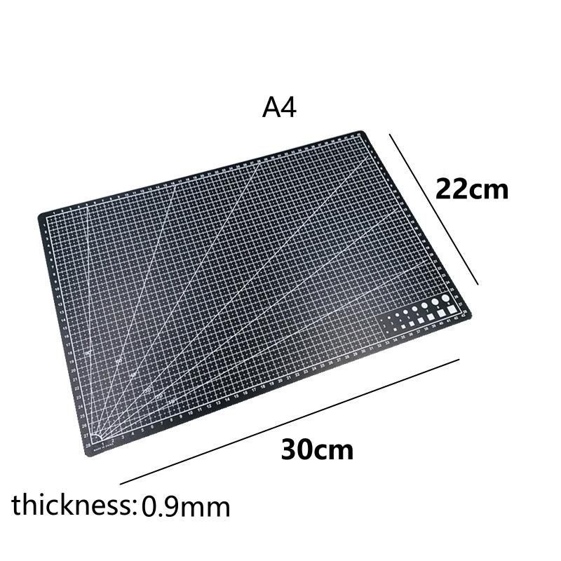 1pcs PVC Cutting Mat Cutting Board Workbench Patchwork Sewing Manual DIY Knife Engraving Leather Single Side Underlay