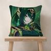 G-Genshin Impact Mualani Cushion Cover Decorative Pillow Sofa Home Decor Case Pillow Cases