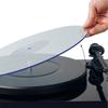 Hudson Acrylic Turntable Mat LP Slipmat Blue Line Hi-Fi American-made