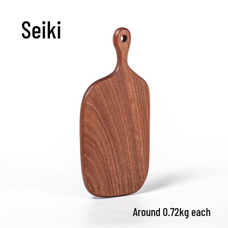 Ebony Wood Cutting Board with Ergonomic Handle