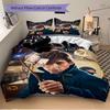 3pcs Fantastic Beasts Cover Set,Soft Comfortable Duvet Cover,Guest Room (1*Duvet Cover + 2*Pillowcases, Without Core) Yy251024051