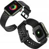 Watch Strap Y Pasek Do Apple Watch 7 / 6 / 5 / 4 / 3 / 2 / Se (45 / 44 / 42Mm) Opaska Bransoleta Do Zegarka Czarny
