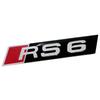 Pentru Audi Aliaj de Aluminiu Embleme Laterale Mașină Decalcomanii Decorative Portbagaj Spate Autocolant Logo Emblema RS3 RS4 RS5 RS6 RS7 Accesorii Auto