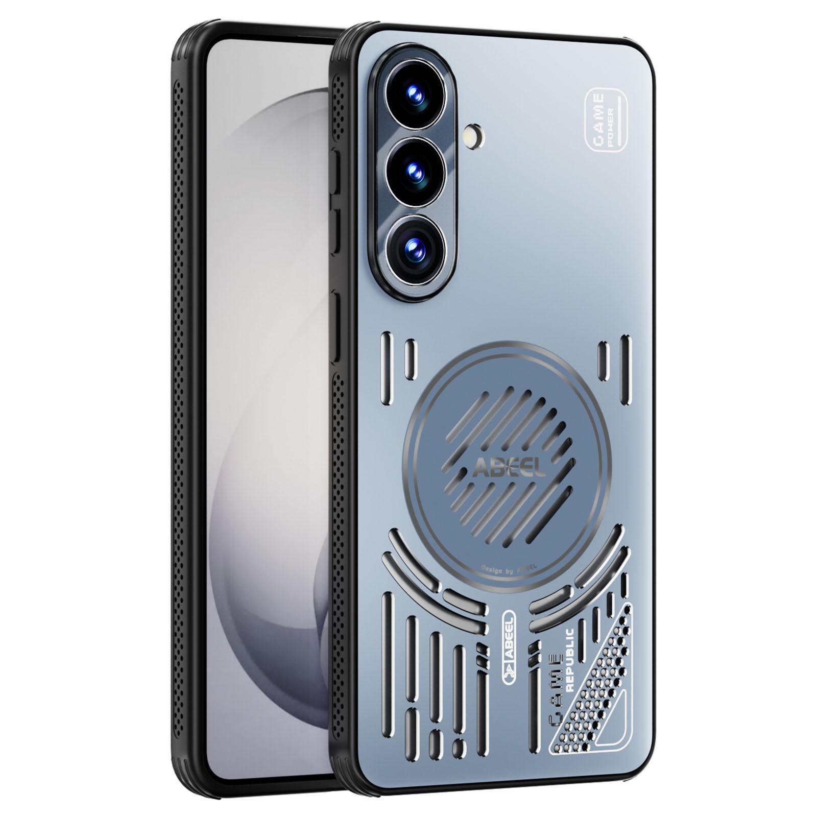 ABEEL For Samsung Galaxy S26/S26 Pro Magnetic Case Aluminium Alloy + PC + TPU Hollow Heat Dissipation Phone Cover