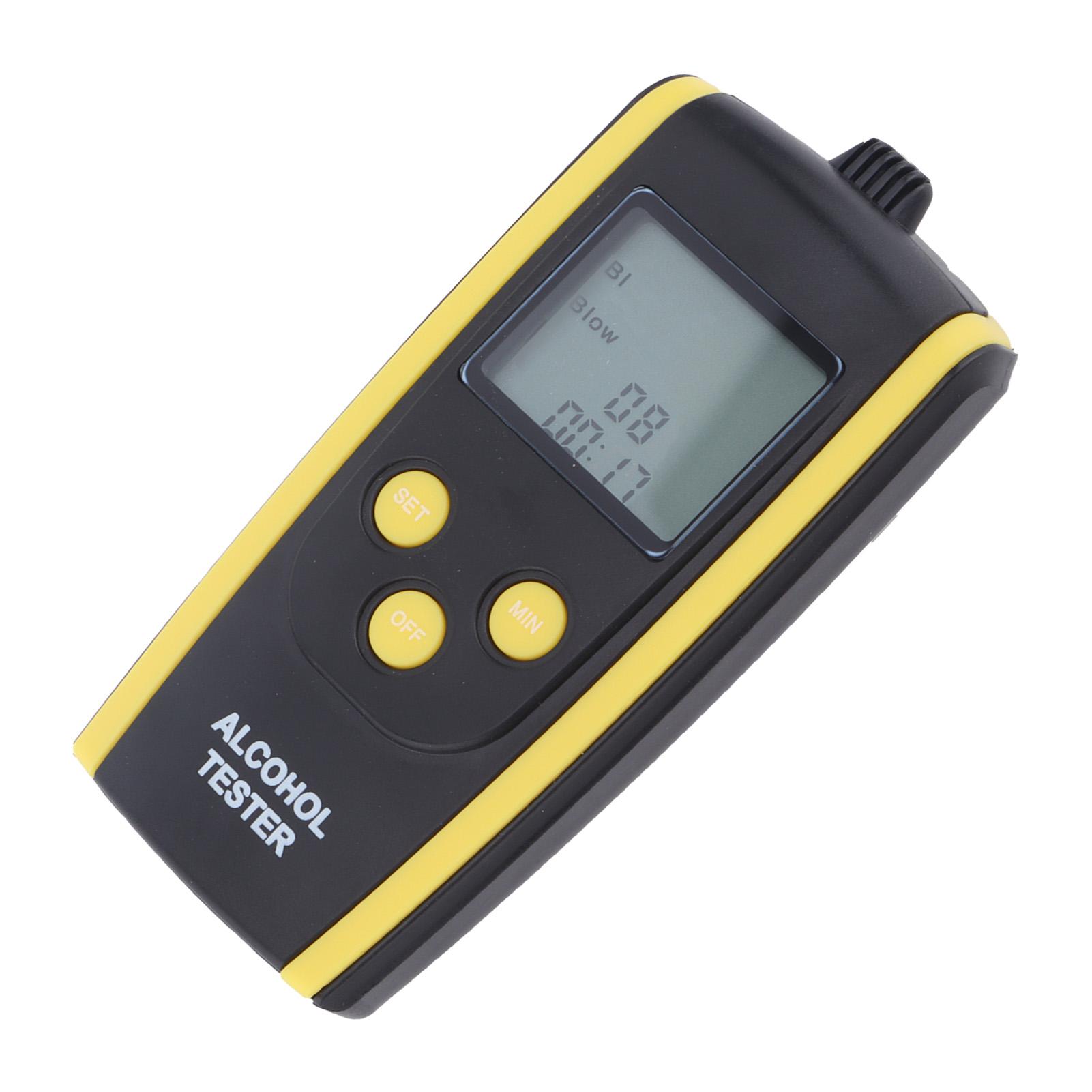

Breathalyzer Portable Air Blowing Alcohol Tester Non Contact High Accuracy for Safety Car Driving