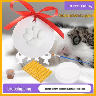 Paw Print Ink Pad Set: Pet Birthday Gift & Commemorative Handprint/Footprint Kit