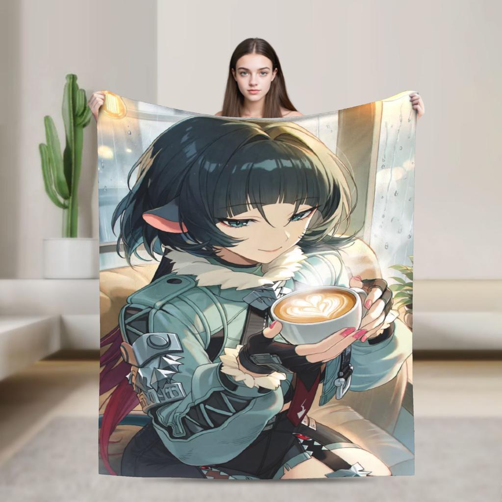 Jane Doe Blanket Warm Comfortable Plush Throw Blanket For Child Outdoor Flannel Bedspread Bed Cover