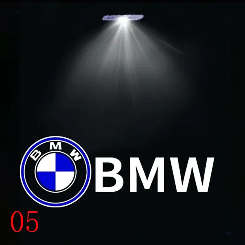2PCS-LED Car Door logo Projector Lamps Welcome Light For Mini BMW M E90 E60 F18 E46 F30 F20 M2 M5 M3 E87 M4 X3 X5 X1 Accessories OQ0