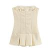 2025 Spring Women's European & American Fashion Strapless Slim-Fit Knit Dress