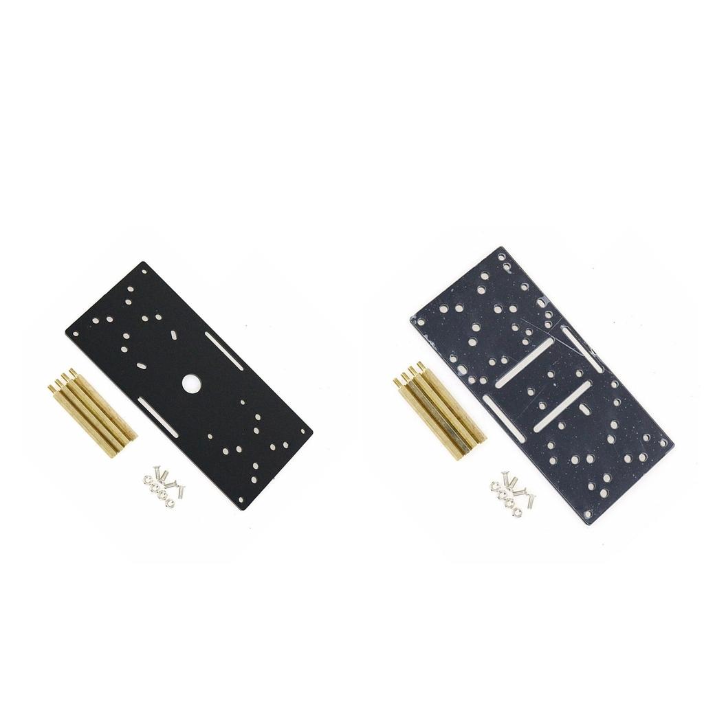 2 Wheel Car Chassis DIY Acrylic Plate Panel