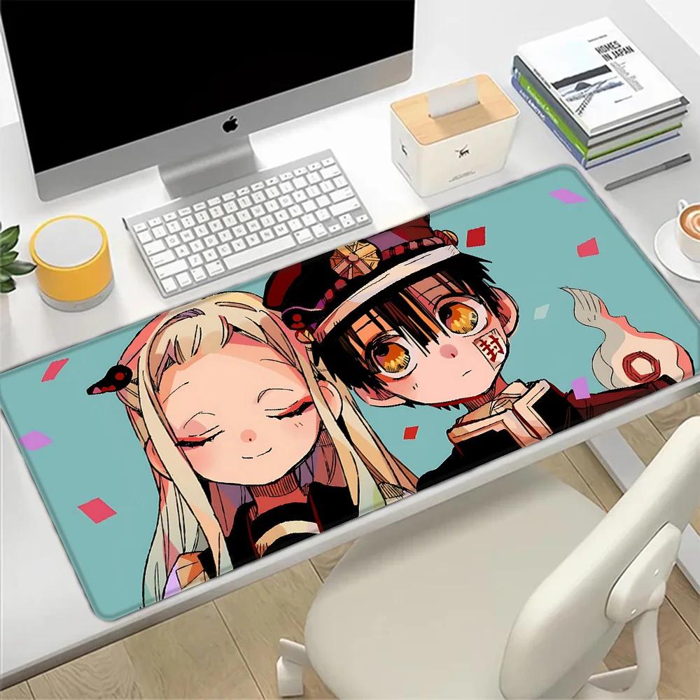 Toiletbound Hanakokun Mousepad HD Printing Computer Gamers Locking Edge Nonslip Mouse Pad XXLxcm Keyboard PC Desk Pad