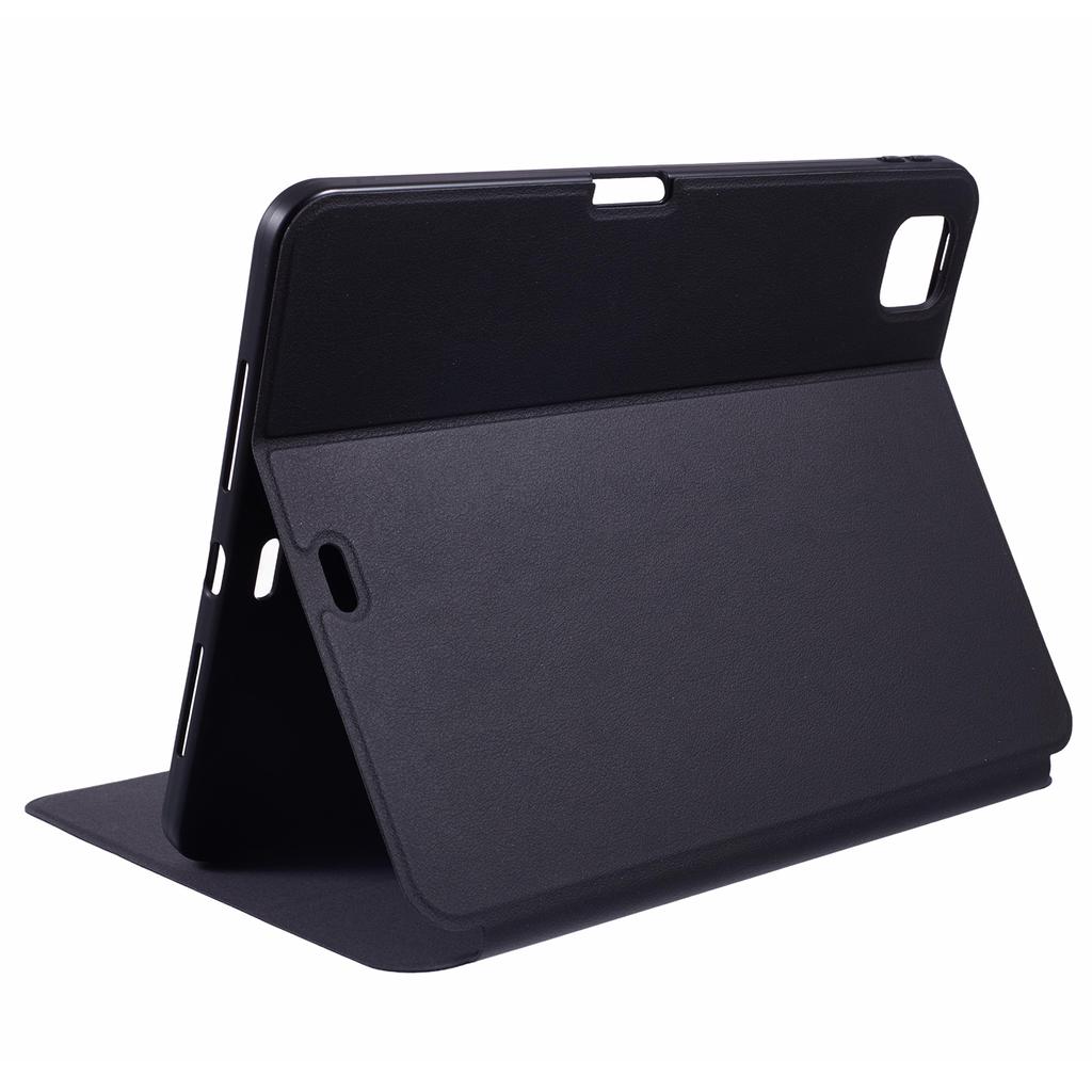 X-LEVEL For iPad Pro 11 (2024) Case PU Leather Auto Wake/Sleep Cover with Pencil Holder Litchi Texture