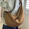 Solid Color Simple Large Capacity 2025 New Dumpling Bag Casual and Beautiful Personality Simple Shoulder Bag Messenger Bag