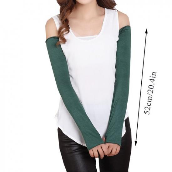 Sun Protection Arm Sleeves Cover Sun Protection Sleeve Anti UV Driving Gloves H