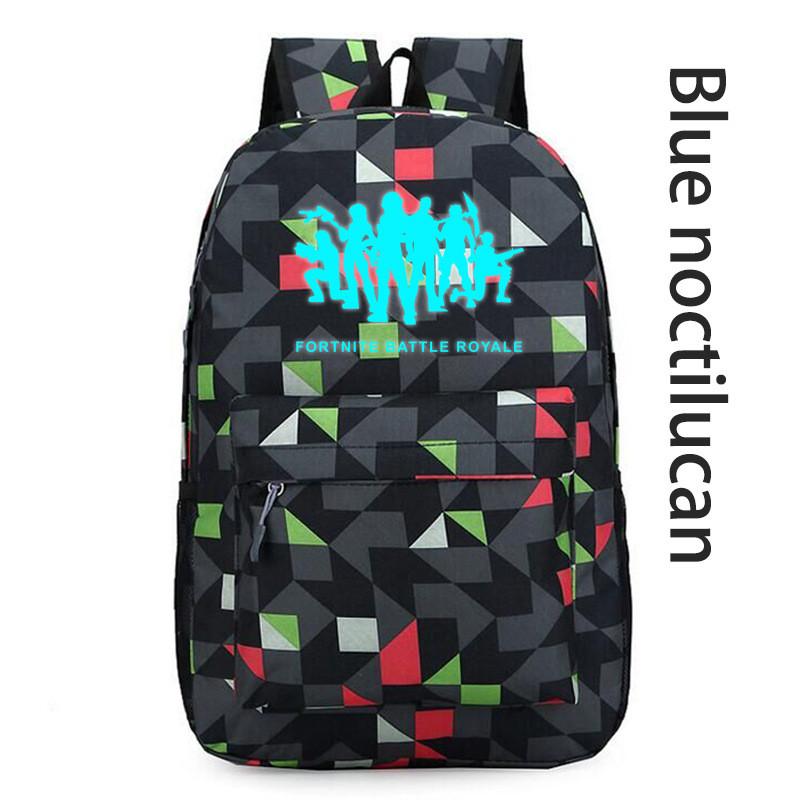 Luminous Bag Game Youth Campus Fashion Trend Backpack For Unisex