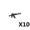 MOC Military Building Blocks Accessories Weapons Guns Special Forces Soldiers AKM Rocket Launchers Night Vision Toys Gifts X036