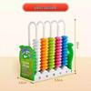 First Grade Math Teaching Aid Set with 3D Geometric Figures and Arithmetic Tools