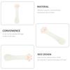 Silicone Cat Food Spoon Manual Can Opener Multifunctional Pet Food Can Scoop Lid Lifter Feeding Mixing Spoon Lid Lifter