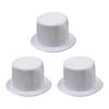 Mini Top Hat 9cm EVA Baby Toppers for Dolls Crafts Black/White Pet Costume Accessory
