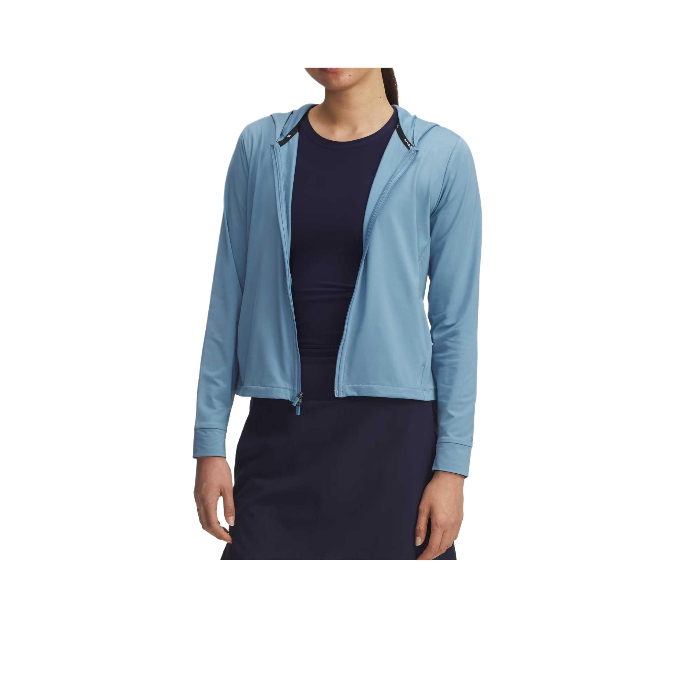 

Under Armour Худи для гольфа женское Drive, приятное к коже, универсальное, удобное, 1389971-418 XL