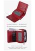 Baellerry Women's Short Tri-Fold Wallet with Multiple Card Slots and Coin Purse