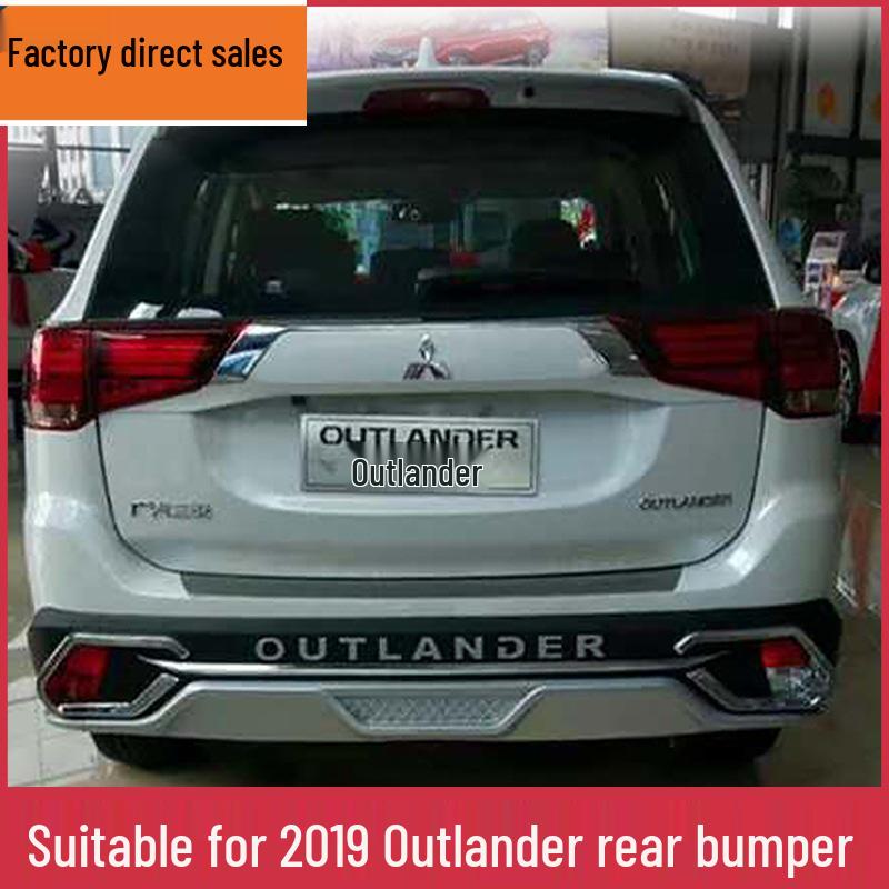 Mitsubishi Outlander 2016-2019 Front & Rear Bumper Guard Modification Accessories
