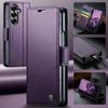 CaseMe For Samsung Galaxy Z Fold 7 Magnetic Flip Leather Wallet Case Skins Cover