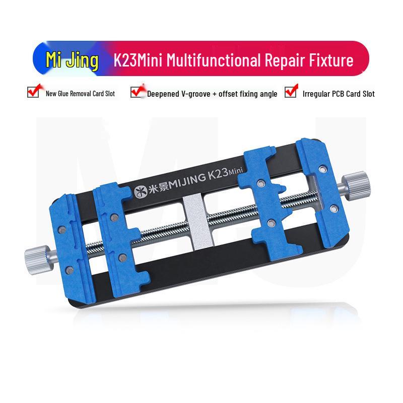 Jing K23Mini Universal PCB Fixture: Glue Removal & Card Slot Design for Various Motherboards