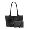 Hand-Woven Large Capacity Women’s Bucket Tote - Spring/Summer 2026 Collection