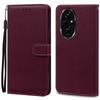 For Honor 200 Case Honor 200 Pro Case Silicone Pu Leather Wallet Case For Honor 200 5G Phone Case For Honor 200 Pro Cover Fundas
