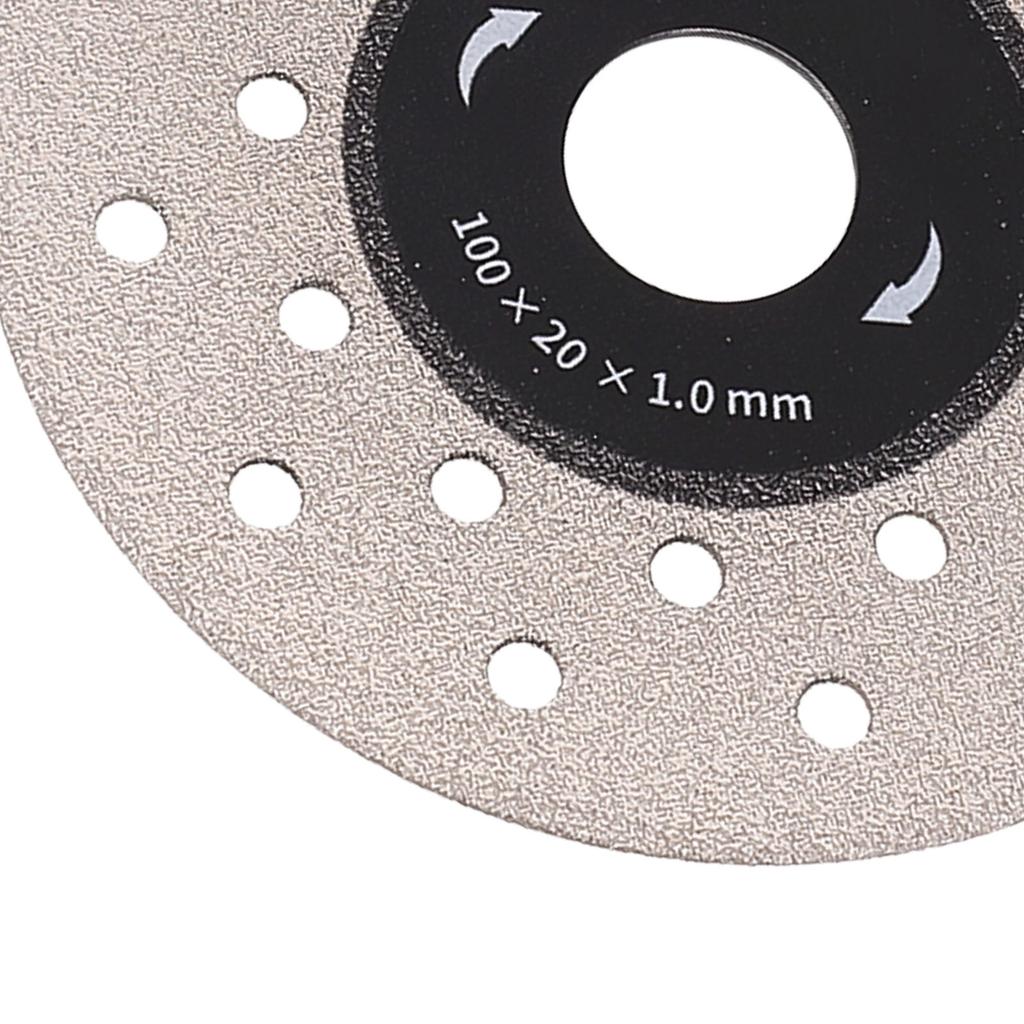 100mm Rock Slab Cutting Disc Diamond Saw Blade Grinding Disc Polishing Cutting Blade For Stone Ceramic Porous Widened Rock Slabs