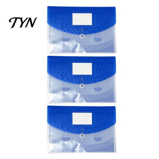 Home Office Filing System Expandable Document Folder with Label Slot, Layered Design Waterproof PP File Envelope, Secure Rope Closure Organizer