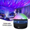 LED Starry Sky Projection Light Northern Lights Ambient Light Water Ripple Spiral Cloud Starry Sky Light Bedroom Night Light