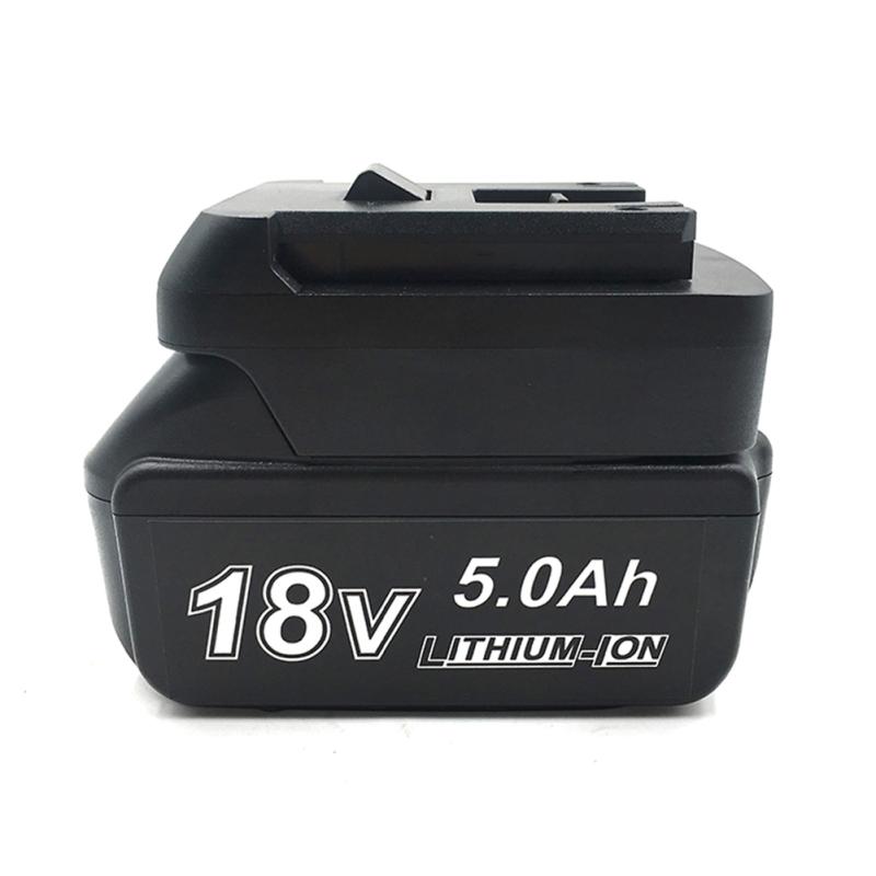 Battery  Adapter With Charging Function Compatible For Makita 18v Li-ion Battery Conversion To