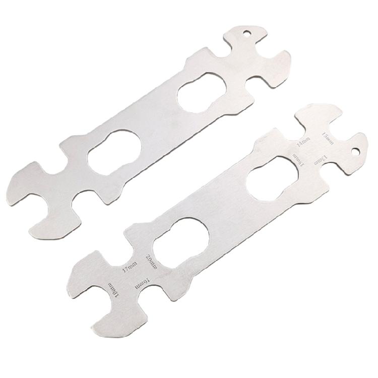 8 in 1 Porous Hexagon Wrench Steel Multifunction Wrench Flat Hexagon Wrench