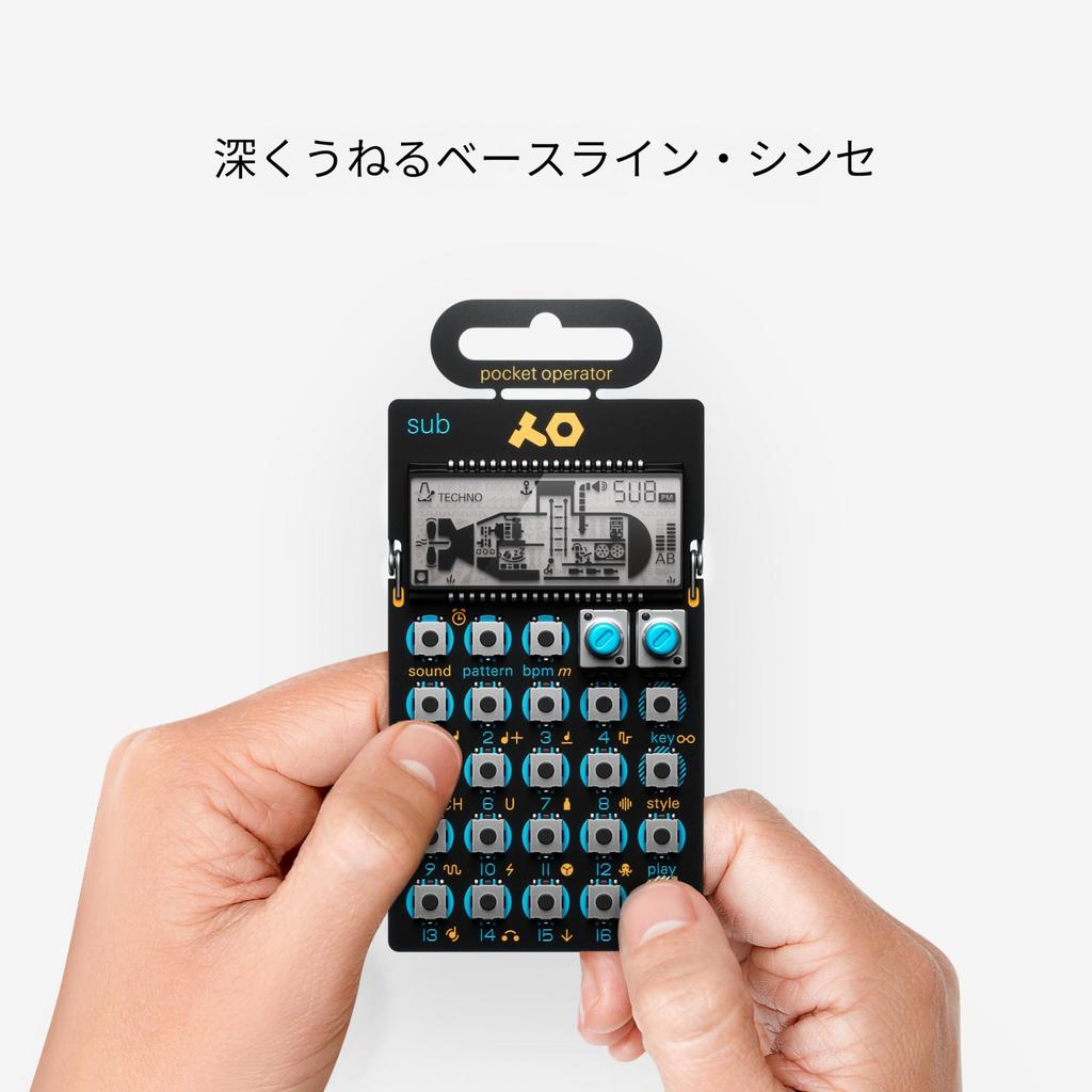 Teenage Engineering PO-14 Sub Pocket Bass Synthesizer TE010AS014