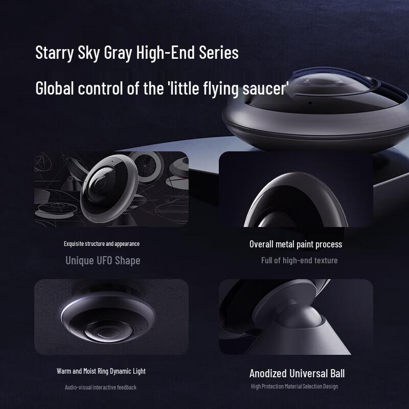 Ezviz E4P 6MP Ultra HD Panoramic Wi-Fi Camera (CN Version)