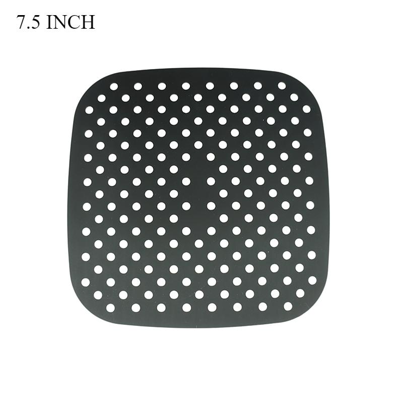 Air Fryer Non-stick Baking Mat Cake Grilled Saucer Silicone Mat Kitchen Accessories Pastry Tools Accessories Bakeware Oil Mats